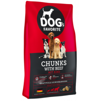 Dog's Favorite Chunks (для взрослых собак всех пород с говядиной)