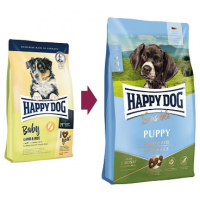 Happy Dog Puppy Sensible (ягненок и рис для щенков средних пород до 6 месяцев с чувствительным пищеварением)