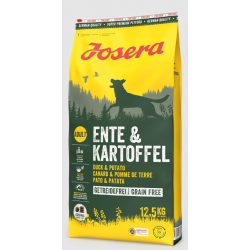 Быстрый заказ — Josera Duck & Potato (беззерновой корм для взрослых собак всех пород с чувствительным пищеварением, Утка с картофелем)