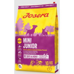 Быстрый заказ — Josera MiniJunior (для щенков и взрослых собак мелких пород, Утка с лососем)