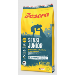 Быстрый заказ — Josera SensiJunior (для щенков всех пород и взрослых собак с чувствительным пищеварением, Утка с лососем)