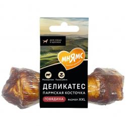 Мнямс Деликатес Пармская косточка (лакомство для собак и щенков,  Говядина) S, L, XXL Мнямс Деликатес Пармская косточка (лакомство для собак и щенков,  Говядина) S, L, XXL