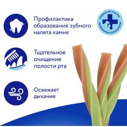 Мнямс DENTAL "Крученые палочки" (лакомство для щенков и взрослых собак мелких и средних пород, с ягненком и мятой) 70 г Мнямс DENTAL "Крученые палочки" (лакомство для щенков и взрослых собак мелких и средних пород, с ягненком и мятой) 70 г