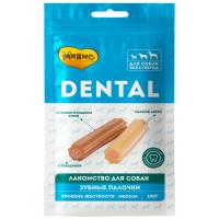 Мнямс DENTAL "Зубные палочки" (лакомство для щенков и взрослых собак всех пород, с говядиной) 100г Мнямс DENTAL "Зубные палочки" (лакомство для щенков и взрослых собак всех пород, с говядиной) 100г