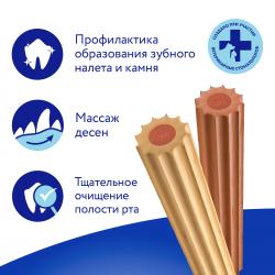 Мнямс DENTAL "Зубные палочки" (лакомство для щенков и взрослых собак всех пород, с говядиной) 100г Мнямс DENTAL "Зубные палочки" (лакомство для щенков и взрослых собак всех пород, с говядиной) 100г
