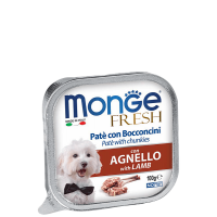 Monge Dog Fresh Lamb (консервированный корм для взрослых собак, ягненок) 100г Monge Dog Fresh Lamb (консервированный корм для взрослых собак, ягненок) 100г