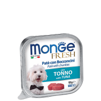 Monge Dog Fresh Tuna (консервированный корм для взрослых собак, тунец) 100г Monge Dog Fresh Tuna (консервированный корм для взрослых собак, тунец) 100г
