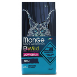Monge Cat Bwild Low Grain Adult Anchovies (низкозерновой с анчоусами для взрослых кошек) Monge Cat Bwild Low Grain Adult Anchovies (низкозерновой с анчоусами для взрослых кошек)
