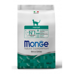 Monge Cat Daily Line Hairball (для взрослых кошек для выведения комков шерсти, курица) Monge Cat Daily Line Hairball (для взрослых кошек для выведения комков шерсти, курица)