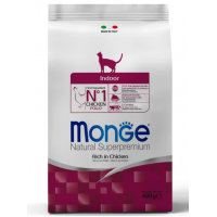 Monge Cat Indoor (для взрослых домашних кошек с низким уровнем активности, курица) Monge Cat Indoor (для взрослых домашних кошек с низким уровнем активности, курица)