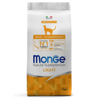 Monge Cat Speciality Line Light (низкокалорийный корм для кошек с индейкой) Monge Cat Speciality Line Light (низкокалорийный корм для кошек с индейкой)