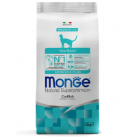 Monge Cat Speciality Line Sterilised Codfish (стерилизованным кошкам с треской) Monge Cat Speciality Line Sterilised Codfish (стерилизованным кошкам с треской)