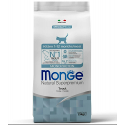 Быстрый заказ — Monge Cat Speciality Line Kitten Trout (для котят с форелью)