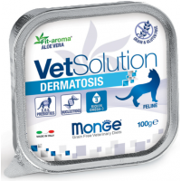Monge VetSolution Cat Dermatosis (влажный ветеринарный корм для котов при заболеваниях кожи)