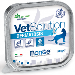 Быстрый заказ — Monge VetSolution Cat Dermatosis (влажный ветеринарный корм для котов при заболеваниях кожи)