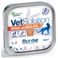 Monge VetSolution Cat Renal and Oxalate (влажный ветеринарный корм для котов при ХПН и профилактике образования оксалатов)