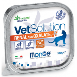 Быстрый заказ — Monge VetSolution Cat Renal and Oxalate (влажный ветеринарный корм для котов при ХПН и профилактике образования оксалатов)