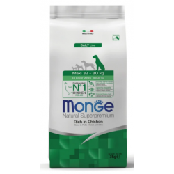 Monge Dog Daily Line Maxi Puppy&Junior (для щенков крупных пород с курицей) Monge Dog Daily Line Maxi Puppy&Junior (для щенков крупных пород с курицей)