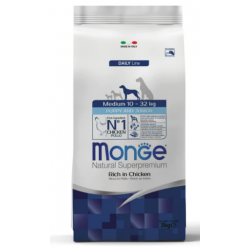 Monge Dog Daily Line Medium Puppy&Junior (для щенков средних пород с курицей) Monge Dog Daily Line Medium Puppy&Junior (для щенков средних пород с курицей)
