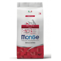 Monge Dog Daily Line Mini Adult (для взрослых собак мелких пород с курицей) Monge Dog Daily Line Mini Adult (для взрослых собак мелких пород с курицей)