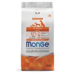 Monge Dog Speciality Line Adult All Breeds Duck&Rice (для взрослых собак всех пород с особыми потребностями, утка) Monge Dog Speciality Line Adult All Breeds Duck&Rice (для взрослых собак всех пород с особыми потребностями, утка)