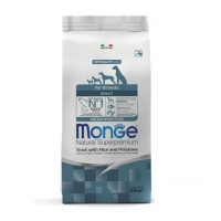 Monge Dog Speciality Line Adult All Breeds (корм для взрослых собак всех пород с форелью, рисом и картофелем)  Monge Dog Speciality Line Adult All Breeds (корм для взрослых собак всех пород с форелью, рисом и картофелем)