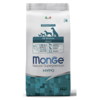 Monge Dog Speciality Line Adult Hypoallergenic Fish (для взрослых собак всех пород, гипоаллергенный, с лососем и тунцом) Monge Dog Speciality Line Adult Hypoallergenic Fish (для взрослых собак всех пород, гипоаллергенный, с лососем и тунцом)