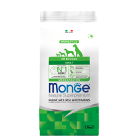 Monge Dog Speciality Line Adult All Breeds Rabbit&Rice (для взрослых собак всех пород с особыми потребностями, кролик) Monge Dog Speciality Line Adult All Breeds Rabbit&Rice (для взрослых собак всех пород с особыми потребностями, кролик)