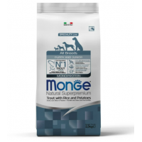 Monge Dog Speciality Line Puppy All Breeds (корм для щенков всех пород с форелью, рисом и картофелем)  Monge Dog Speciality Line Puppy All Breeds (корм для щенков всех пород с форелью, рисом и картофелем)