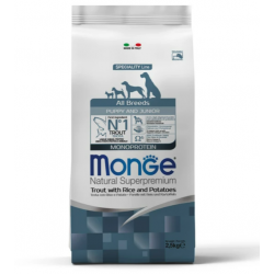 Monge Dog Speciality Line Puppy All Breeds (корм для щенков всех пород с форелью, рисом и картофелем)  Monge Dog Speciality Line Puppy All Breeds (корм для щенков всех пород с форелью, рисом и картофелем)