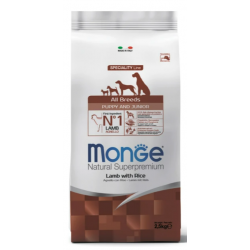 Monge Dog Speciality Line Puppy All breeds Lamb&Rice (для щенков всех пород ягненок с рисом и картофелем) Monge Dog Speciality Line Puppy All breeds Lamb&Rice (для щенков всех пород ягненок с рисом и картофелем)