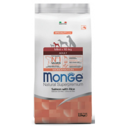 Monge Dog Speciality Line Mini Adult Salmone&Rice (для взрослых собак мелких пород с лососем и рисом) Monge Dog Speciality Line Mini Adult Salmone&Rice (для взрослых собак мелких пород с лососем и рисом)