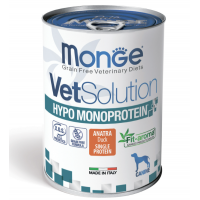 Monge VetSolution Dog Hypo Monoprotein DUCK  (влажный ветеринарный корм для собак  для снижения реакции пищевой непереносимости с  уткой) Monge VetSolution Dog Hypo Monoprotein DUCK  (влажный ветеринарный корм для собак  для снижения реакции пищевой непереносимости с  уткой)