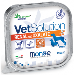 Monge VetSolution Dog Renal and Oxalate (влажный ветеринарный корм для собак при ХПН и профилактике образования уролитов оксалата кальция) Monge VetSolution Dog Renal and Oxalate (влажный ветеринарный корм для собак при ХПН и профилактике образования уролитов оксалата кальция)