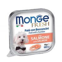 Monge Dog Fresh Salmon (консервированный корм, лосось) 100г Monge Dog Fresh Salmon (консервированный корм, лосось) 100г