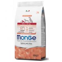 Monge Dog Speciality Mini Puppy&Junior Salmon/Rice (корм для щенков мини пород с лососем) Monge Dog Speciality Mini Puppy&Junior Salmon/Rice (корм для щенков мини пород с лососем)