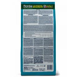 Monge Bwild Cat Grain Free Sterilised (беззерновой корм для стерилизованных взрослых кошек с тунцом) Monge Bwild Cat Grain Free Sterilised (беззерновой корм для стерилизованных взрослых кошек с тунцом)