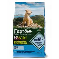 Monge Dog BWild Grain Free Mini Adult Anchovies (беззерновой корм для взрослых собак мелких пород с анчоусом) Monge Dog BWild Grain Free Mini Adult Anchovies (беззерновой корм для взрослых собак мелких пород с анчоусом)