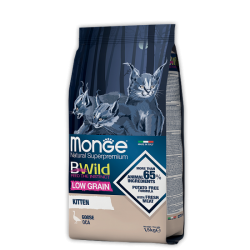 Monge Cat Bwild Low Grain Kitten (низкозерновой рацион для котят с гусиным мясом) Monge Cat Bwild Low Grain Kitten (низкозерновой рацион для котят с гусиным мясом)