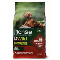 Monge Dog Bwild Grain Free Adult All Breed Lamb (беззерновой корм для взрослых собак всех пород с ягнёнком) Monge Dog Bwild Grain Free Adult All Breed Lamb (беззерновой корм для взрослых собак всех пород с ягнёнком)