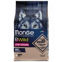 Monge Dog Bwild Low Grain Adult Goose (низкозерновой корм для взрослых собак всех пород со вкусом гуся) Monge Dog Bwild Low Grain Adult Goose (низкозерновой корм для взрослых собак всех пород со вкусом гуся)