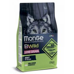 Monge Dog Bwild Low Grain Adult Wild Boar (низкозерновой корм для взрослых собак всех пород из мяса дикого кабана) Monge Dog Bwild Low Grain Adult Wild Boar (низкозерновой корм для взрослых собак всех пород из мяса дикого кабана)