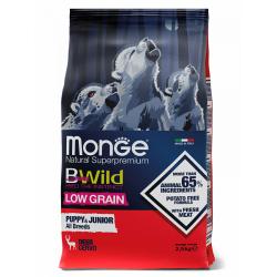 Monge Dog Bwild Low Grain Puppy Deer (низкозерновой для щенков всех пород с мясом оленины) Monge Dog Bwild Low Grain Puppy Deer (низкозерновой для щенков всех пород с мясом оленины)