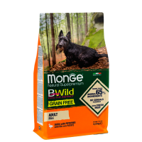 Monge Dog Bwild Grain Free Mini Adult  (для взрослых собак мелких пород с вкусом утки) Monge Dog Bwild Grain Free Mini Adult  (для взрослых собак мелких пород с вкусом утки)