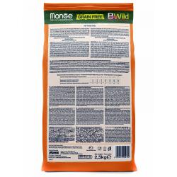 Monge Dog Bwild Grain Free Mini Adult  (для взрослых собак мелких пород с вкусом утки) Monge Dog Bwild Grain Free Mini Adult  (для взрослых собак мелких пород с вкусом утки)