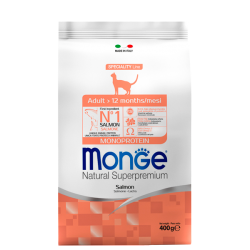 Быстрый заказ — Monge Cat Speciality Line Adult Salmon (для взрослых кошек со вкусом лосося)