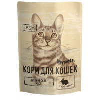 Mypets (влажный корм для взрослых кошек с кроликом)