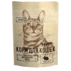 Быстрый заказ — Mypets (влажный корм для взрослых кошек с кроликом)