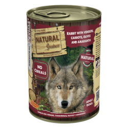 Natural Greatness Adult (гипоаллергенный влажный корм для взрослых собак всех пород, Кролик с олениной ) 400гр  Natural Greatness Adult (гипоаллергенный влажный корм для взрослых собак всех пород, Кролик с олениной ) 400гр