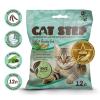 Cat Step Tofu Green Tea (комкующийся растительный наполнитель для кошачьего туалета)
